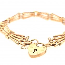 Pre Owned 9ct Gate Bracelet ZX405
